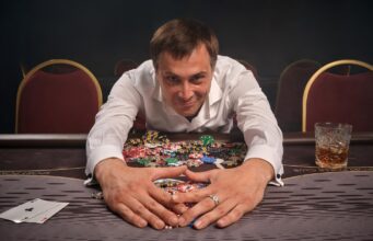 gambler playing poker