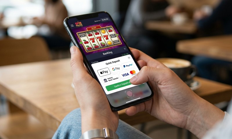online payment in an smartphone slot machine game